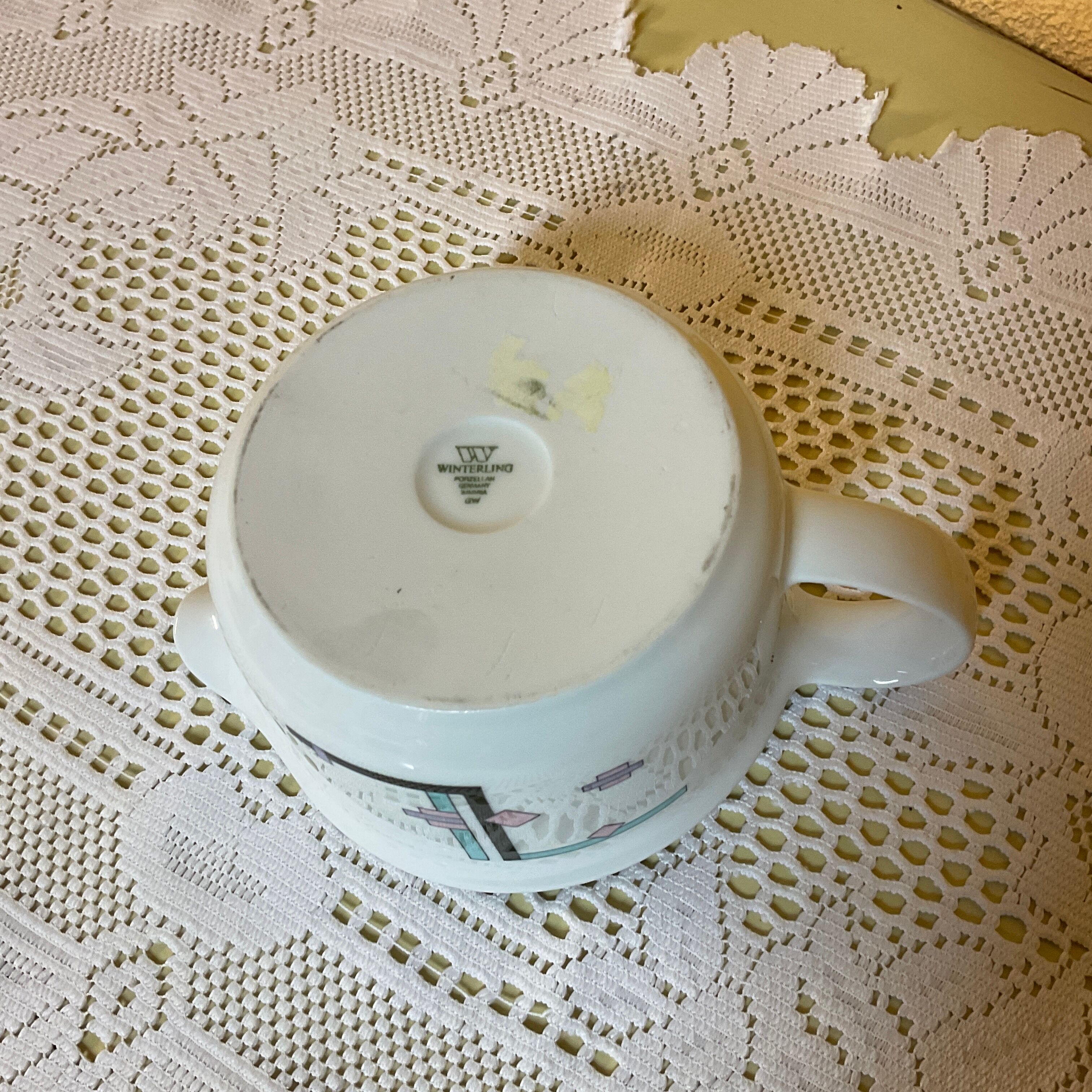 Vintage ceramic saucière Winterling Bavaria