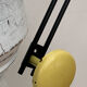 Mid-century metal wall-mounted coat rack