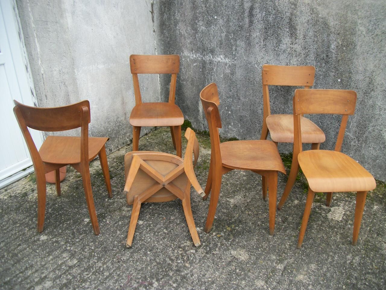 Série de 6 chaises