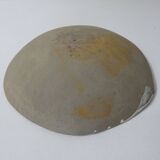 Enameled stoneware compote bowl