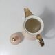 Villeroy & Boch teapot pink and gold signed Lucien Engel