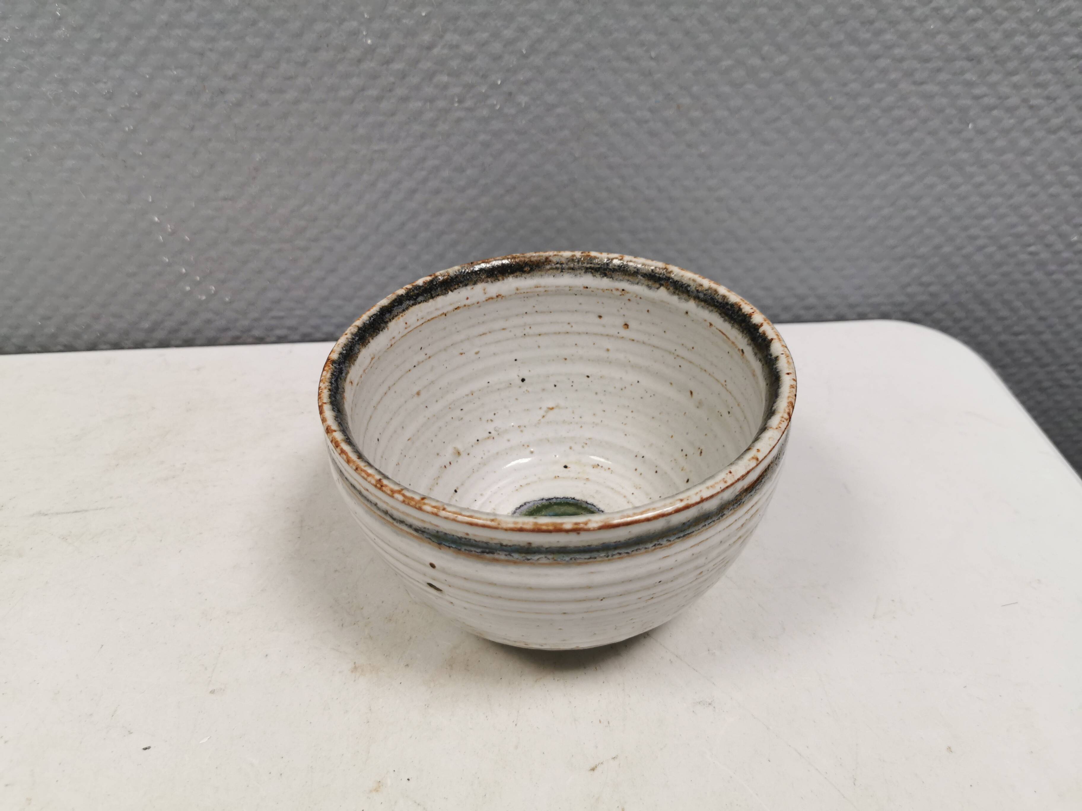 Ceramic bowl by Marie Hjorth, 1980s, Denmark.