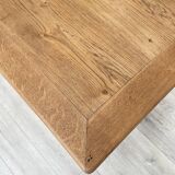 Solid wood farmhouse table