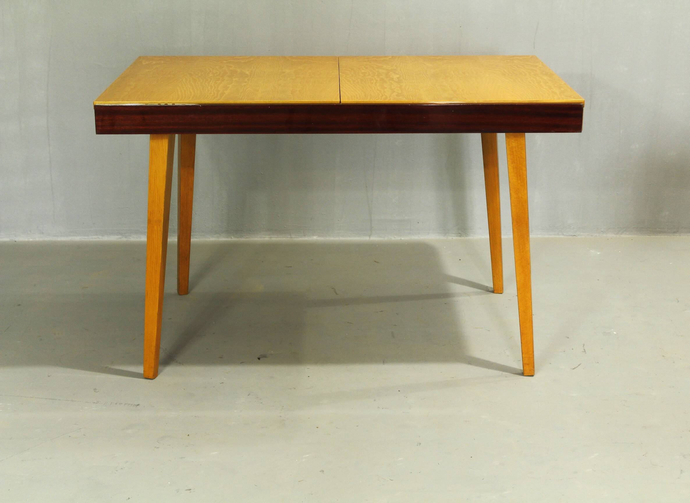 Table à manger extensible vintage Jitona, 1960