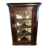 Cabinet d'angle géorgien ancien – Environ 1830 Rangement brocante