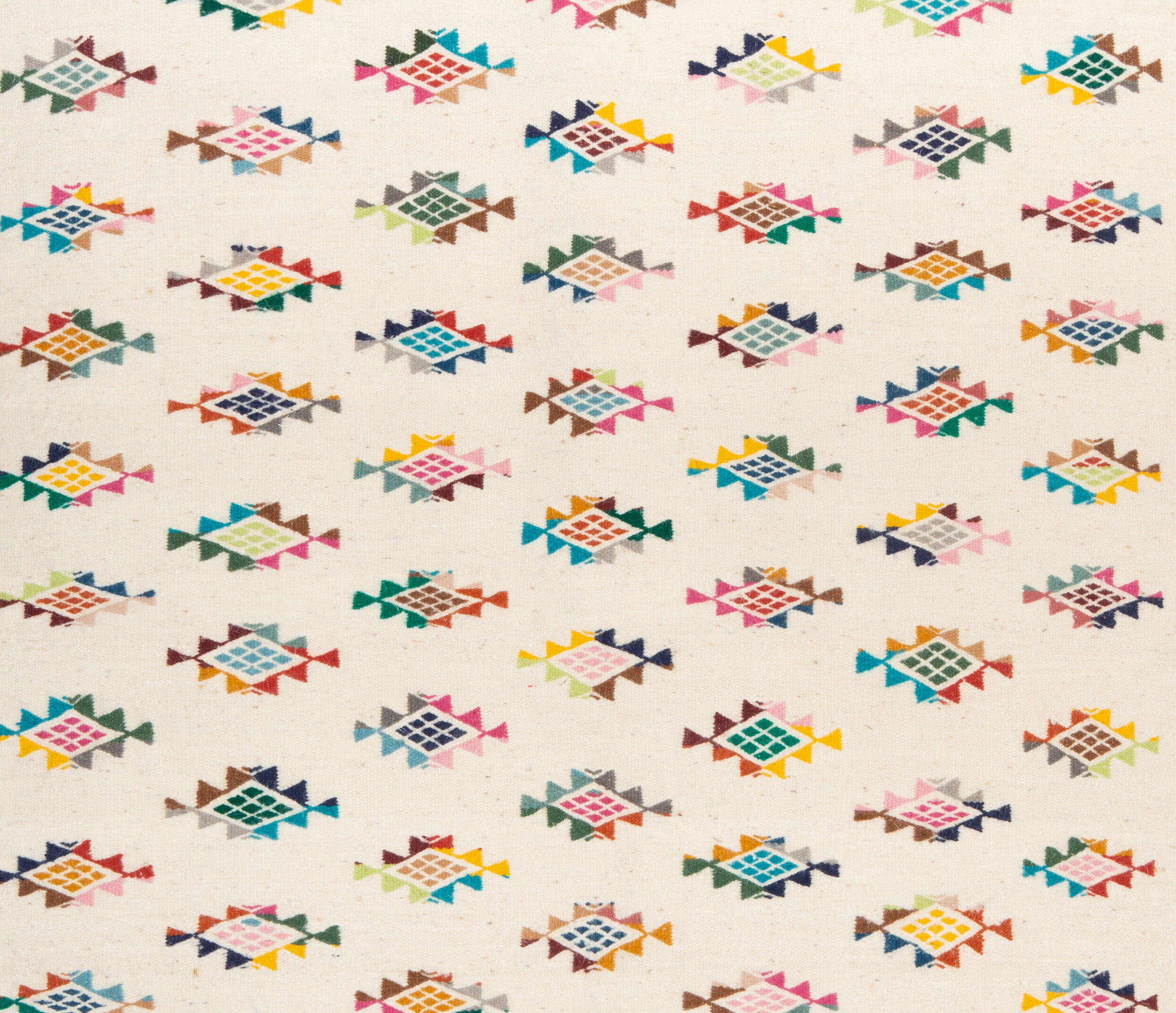 Kilim berbere with colored patterns 100 x 60 cm