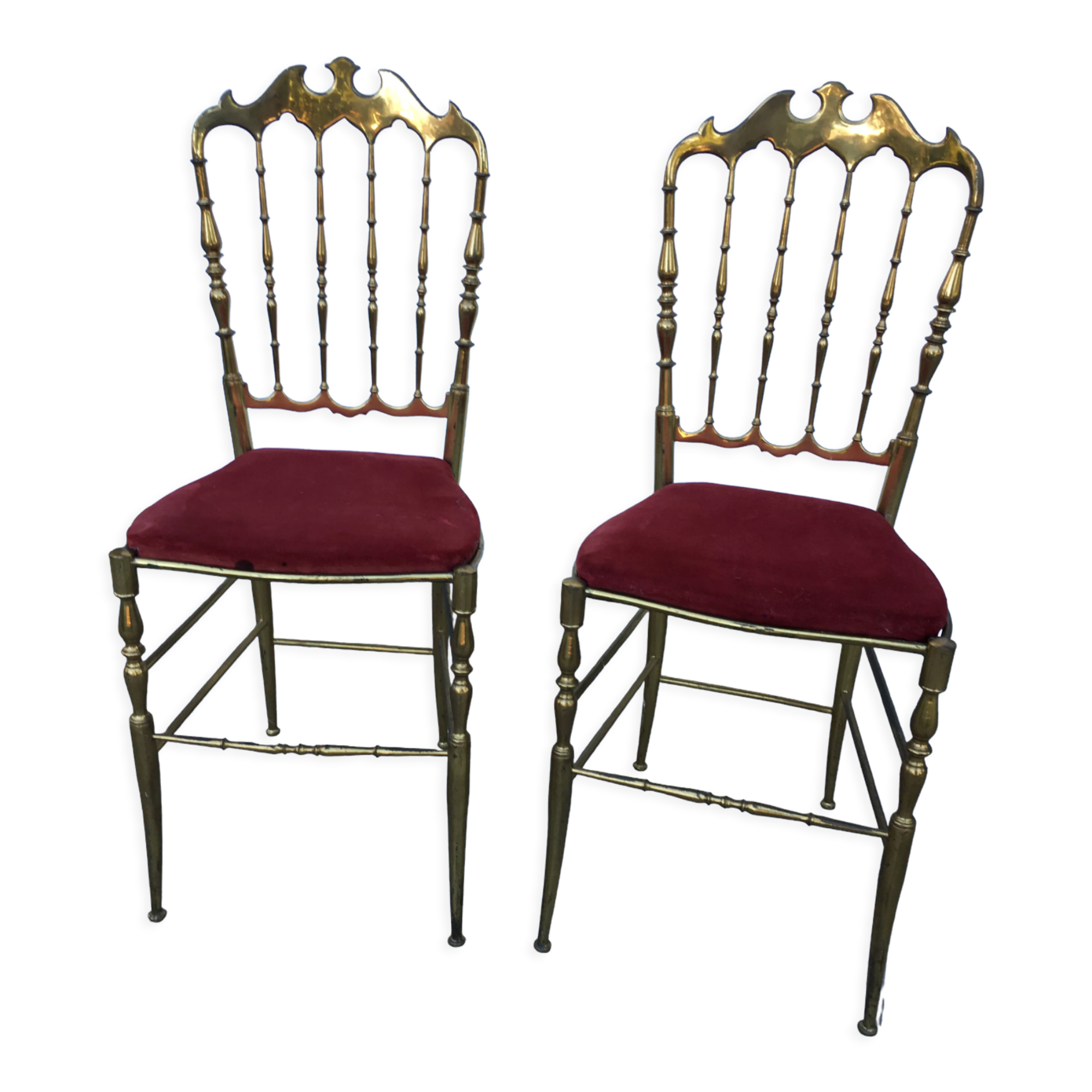 Pair of Chiavari chairs