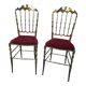 Paire de chaises Chiavari