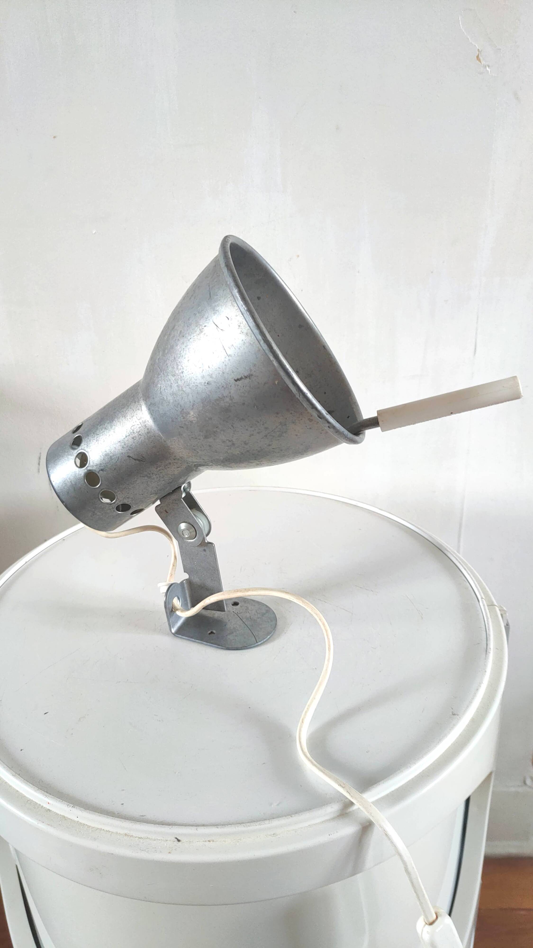 Vintage K and M Hagberg design metal dpot wall light