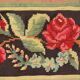 Moldovan square kilim rug 146x130 cm vintage kelim wool rug medium 2520