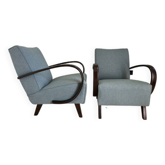 Jindrich Halabala Lounge Chairs