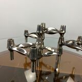 Lot of 5 BMF Nagel 1970 modular candlesticks