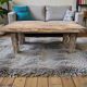 Vintage coffee table in sturdy wood / coffee table