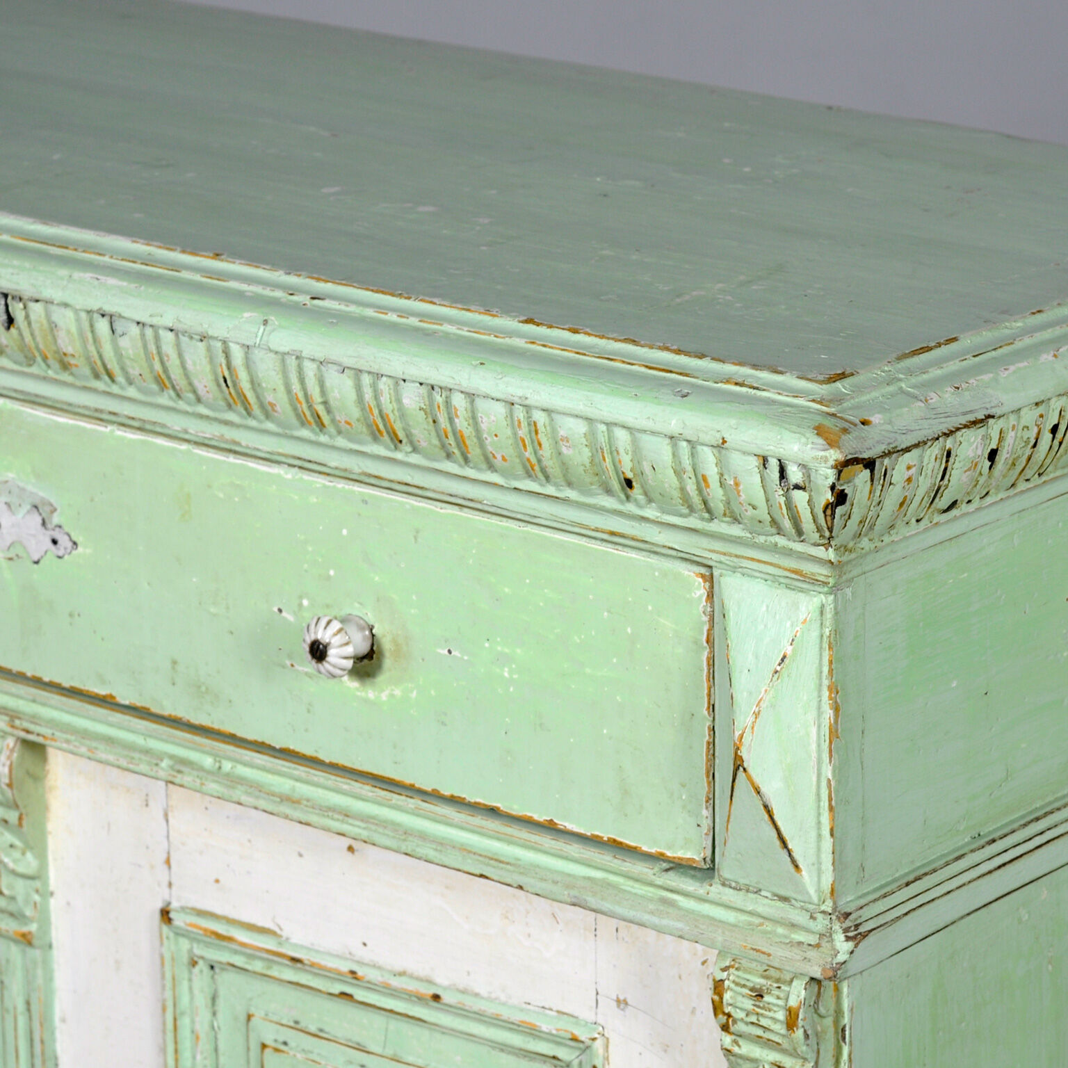 Antique pine sideboard, circa 1910