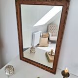 Wooden mirror 68x47cm