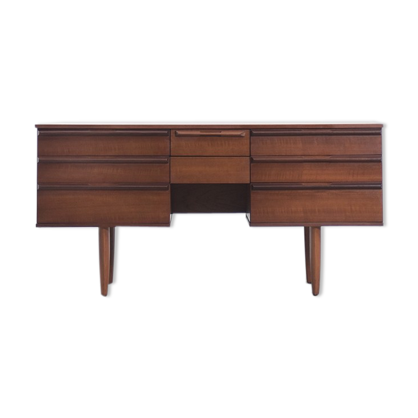 Mid-century teak danish design desk by Avalon, 1960s