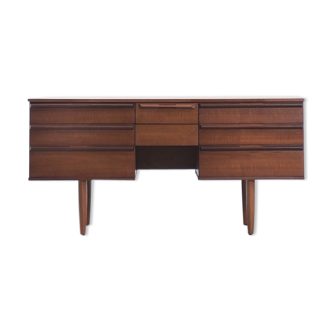 Mid-century teak danish design desk by Avalon, 1960s