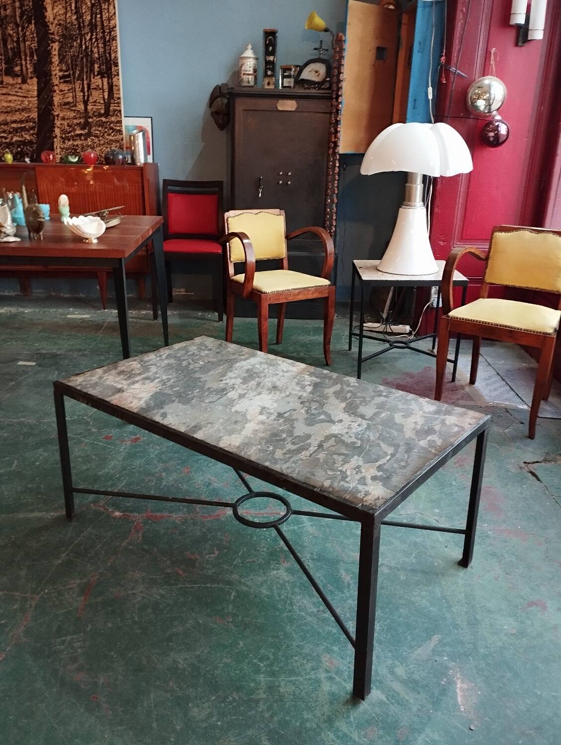 Table basse en marbre