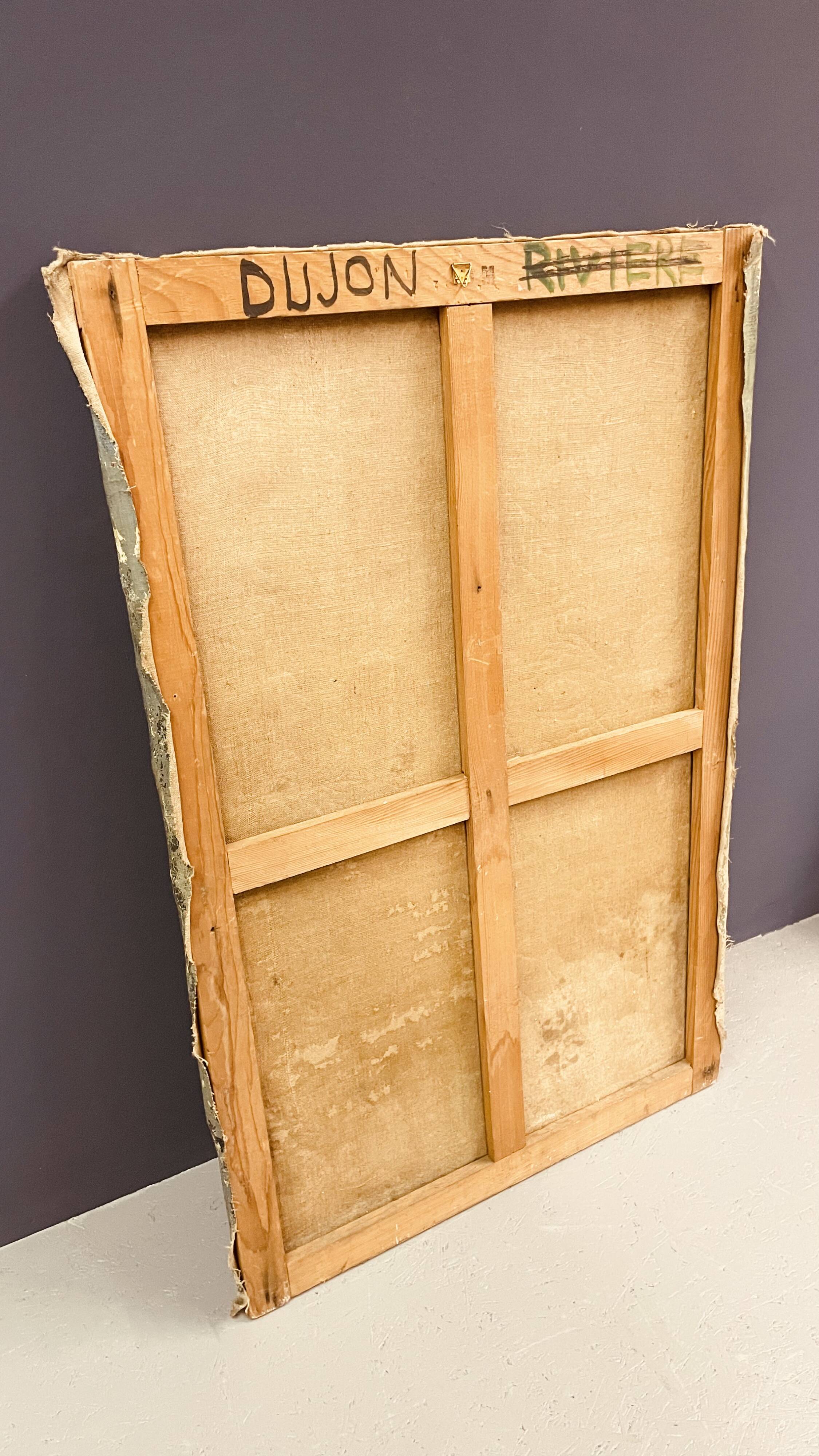 Oil on Canvas, French Woman