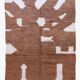 Contemporary Brown Rug - 283 x 220 cm