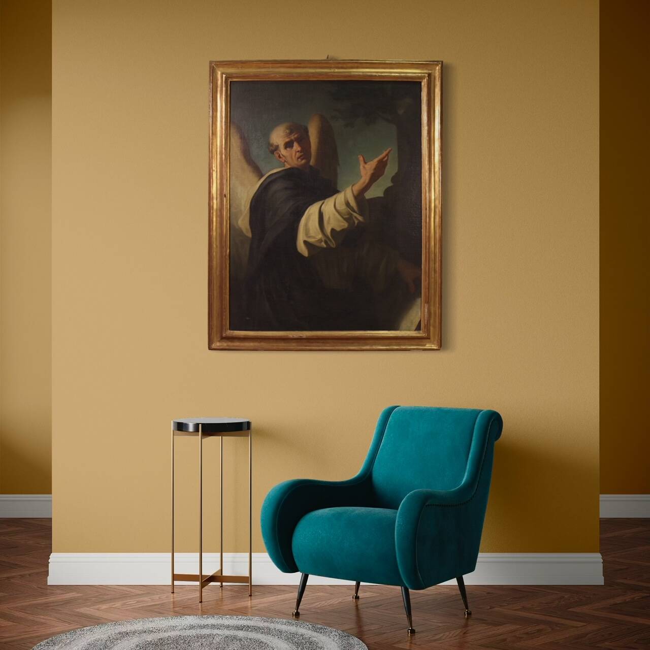 Great 18th century Italian painting, Saint Vincent Ferrer