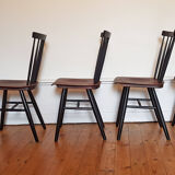 4 chairs vintage Thonet 60s
