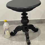 Side table leg tripod Napoleon III