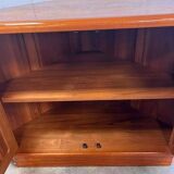 Meuble d'angle vintage dyrlund en teck /. armoire