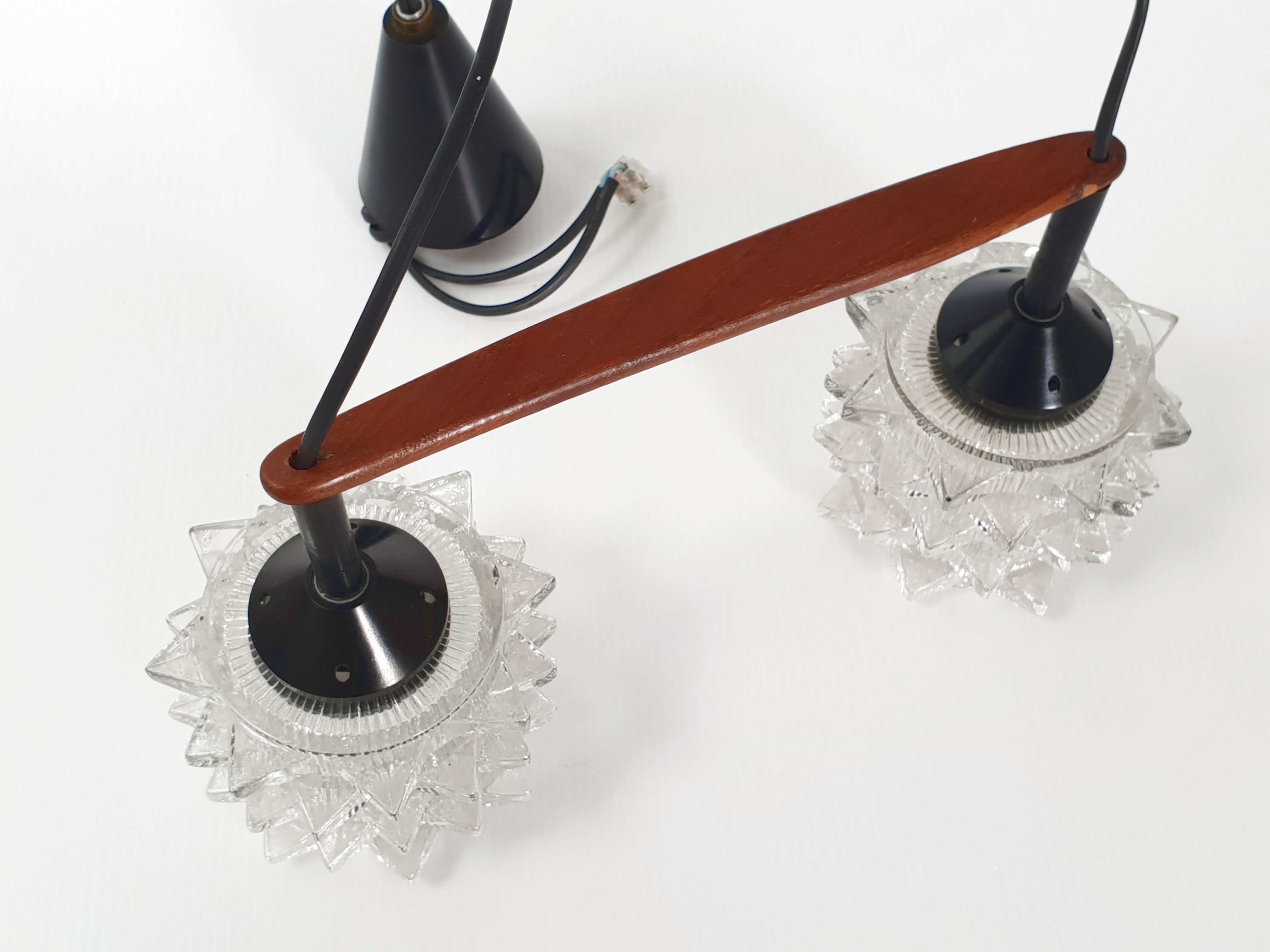 Scandinavian hanging lamp 1960