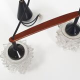Scandinavian hanging lamp 1960
