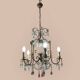 Florentine Murano Glass Drop Chandelier
