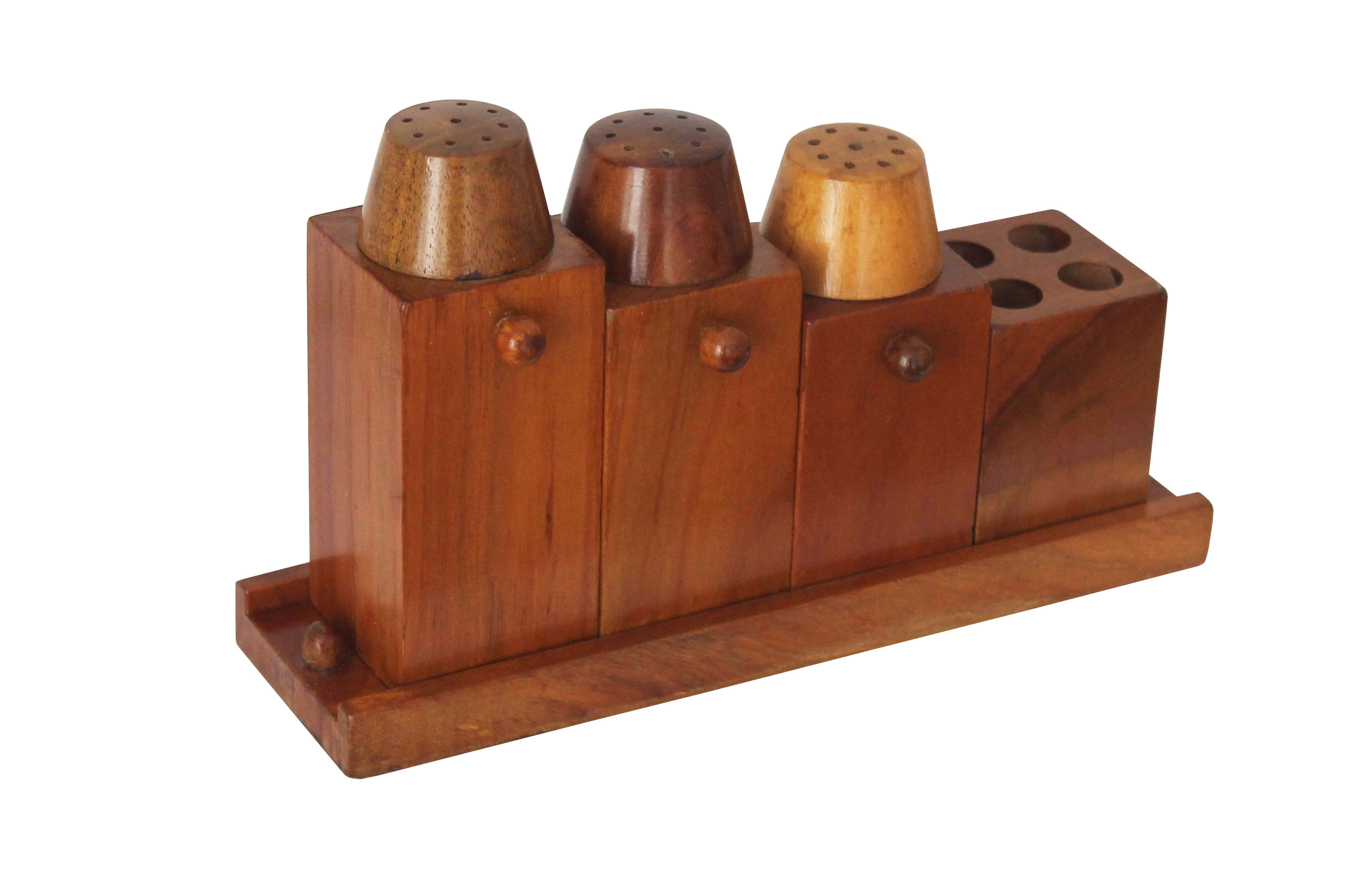 Condiment set by Krasna Jizba 1950