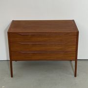 Commode en teck danois no34 par Kai Kristiansen années 1960