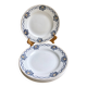 4 Terre de fer flat plates - Saint-Amand
