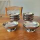 8 stainless steel ice cream bowls