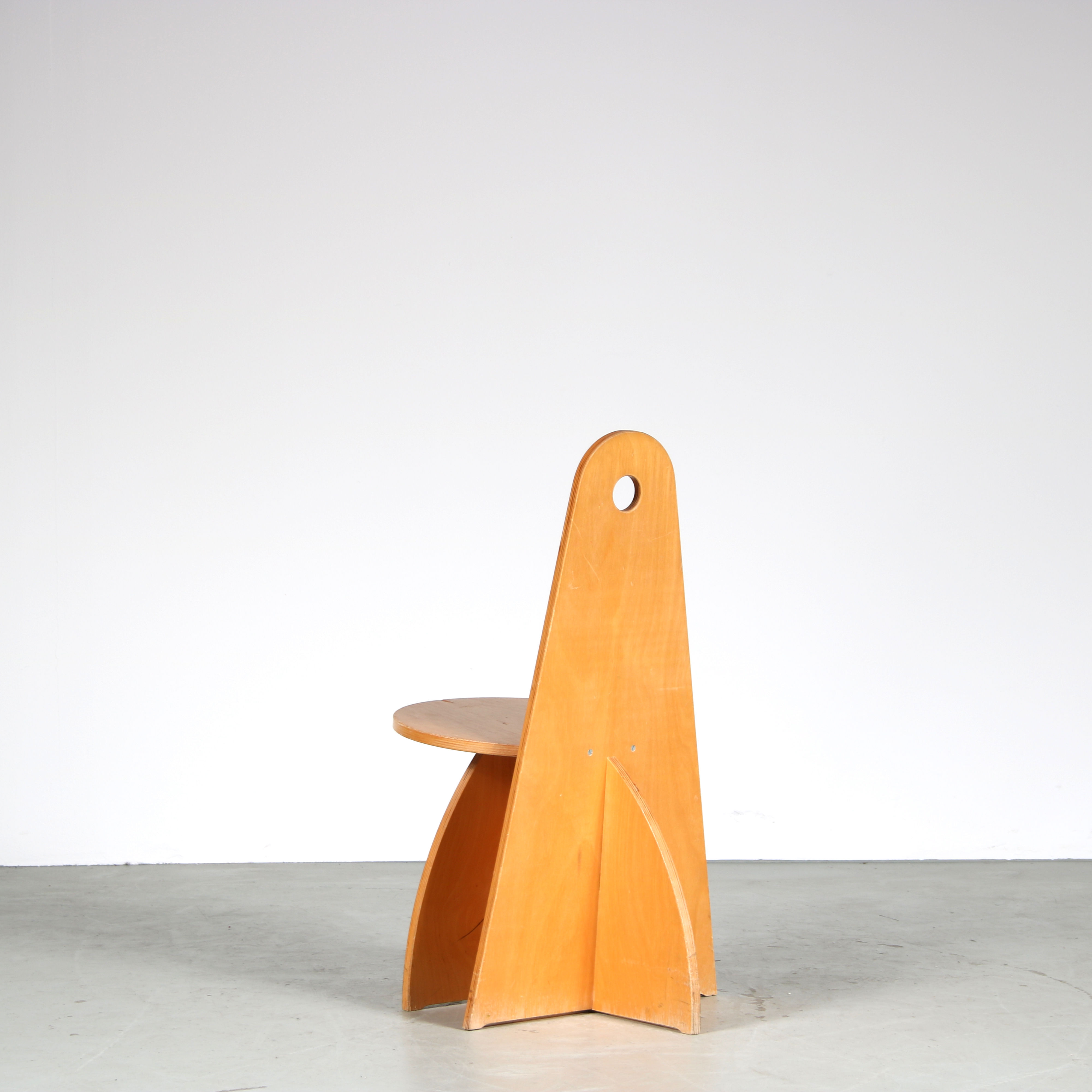 Chaise pour enfants des années 1970, Pays-Bas