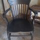 Wooden office chair