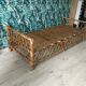 Rattan bed
