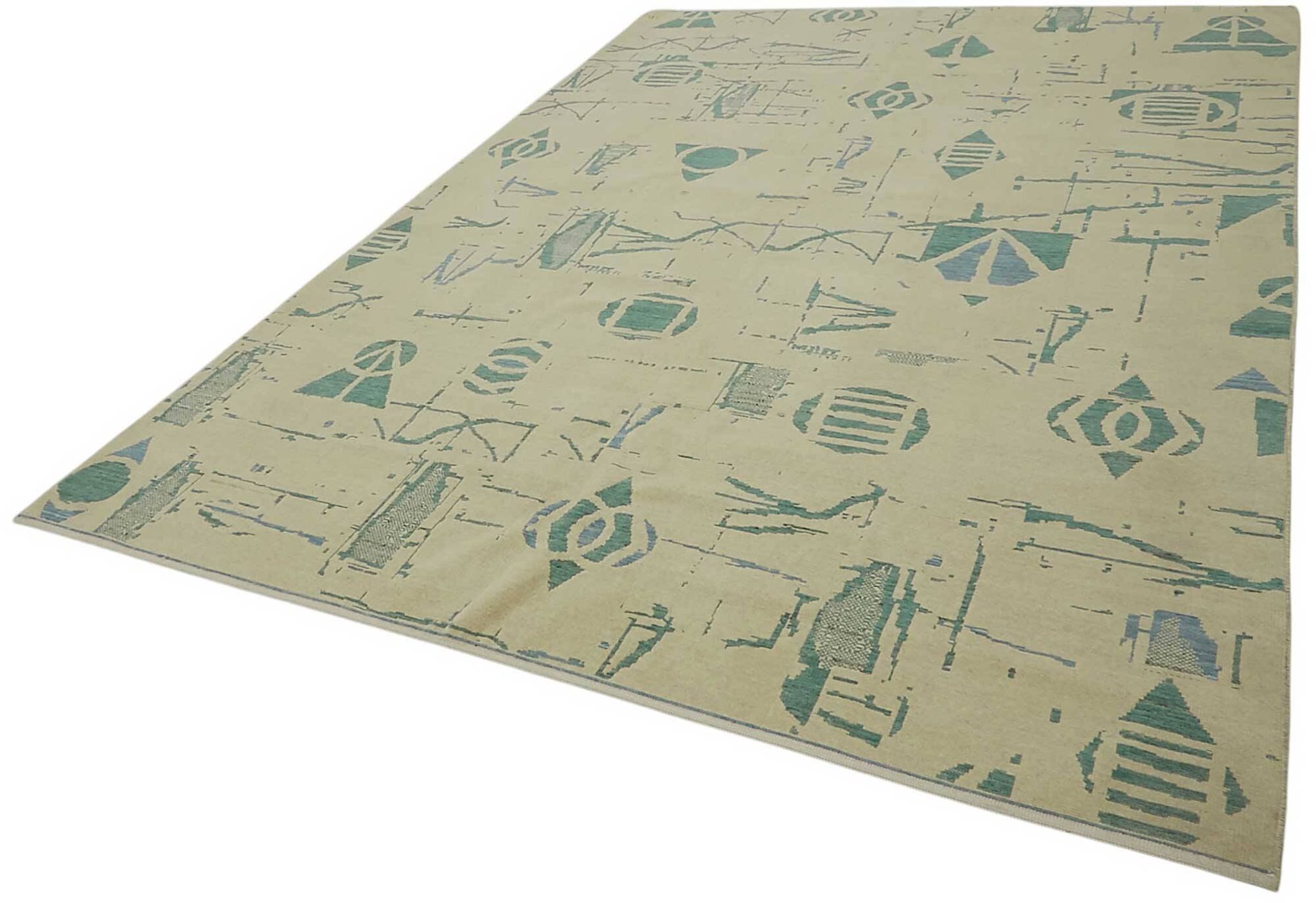 Tapis Oushak turc fait main 250 cm x 354 cm