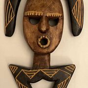 African wooden mask