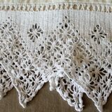 SHEET former in LIN early twentieth embroidered hand