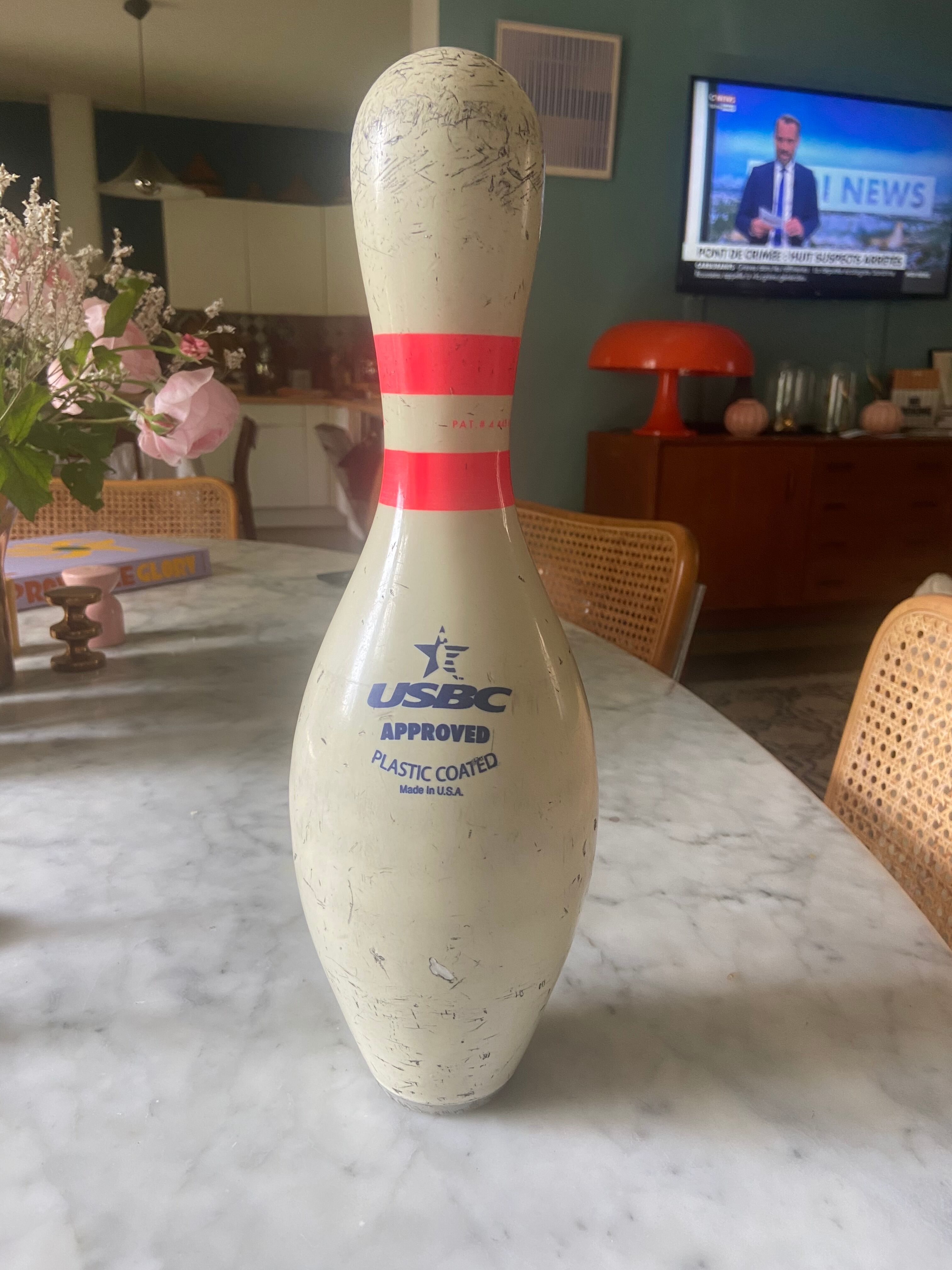 Vintage bowling keel made in USA