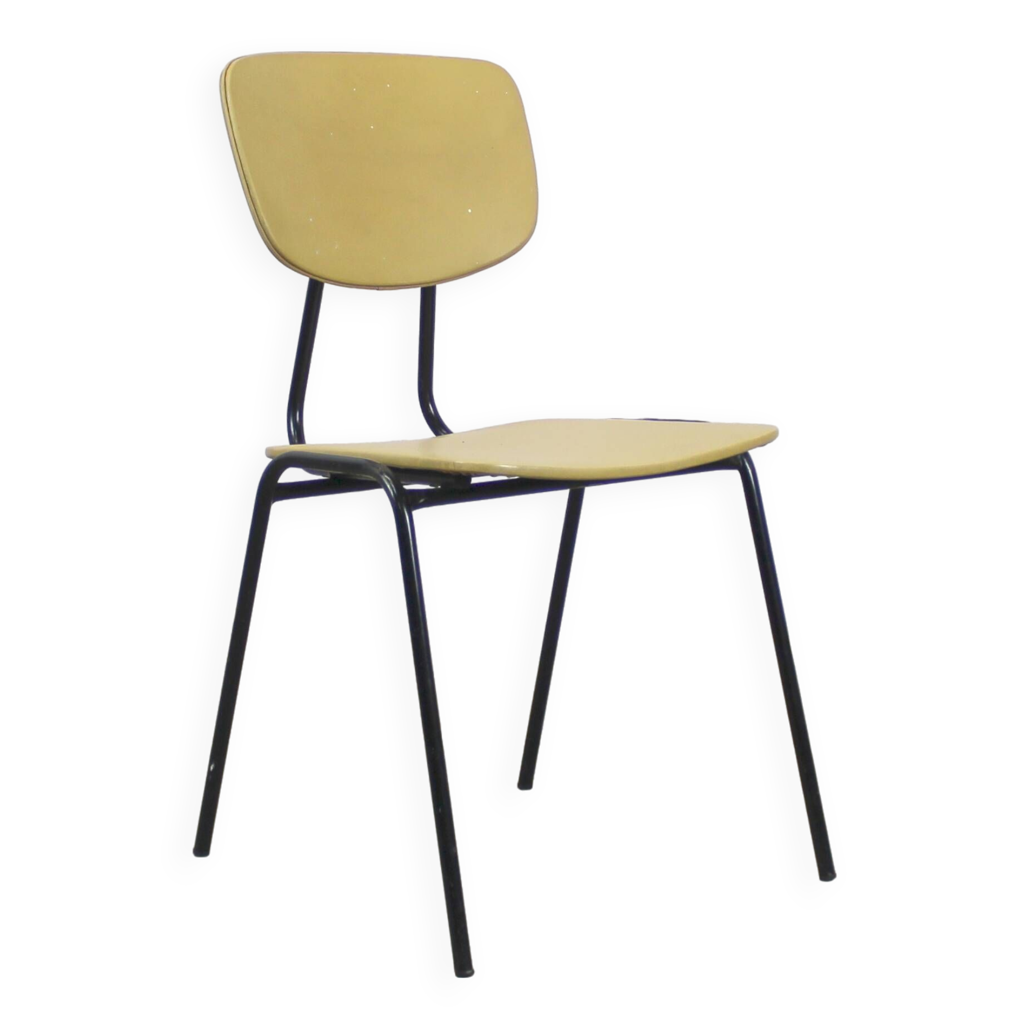 Vintage "CM garnie" chair by Pierre Guariche for Meurop