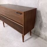 Enfilade Hifi vintage marque Grundig années 60