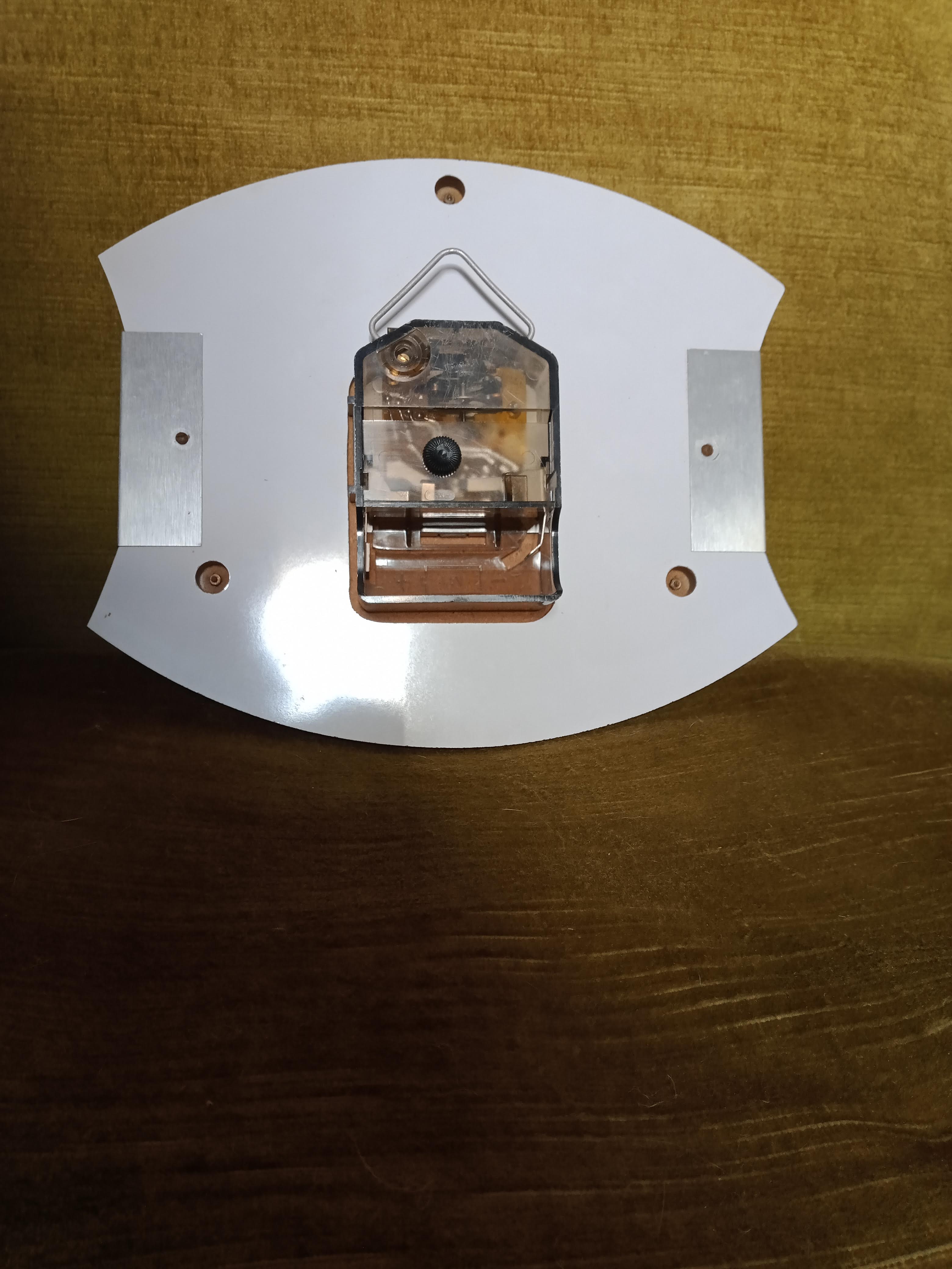 Yellow wall clock japy