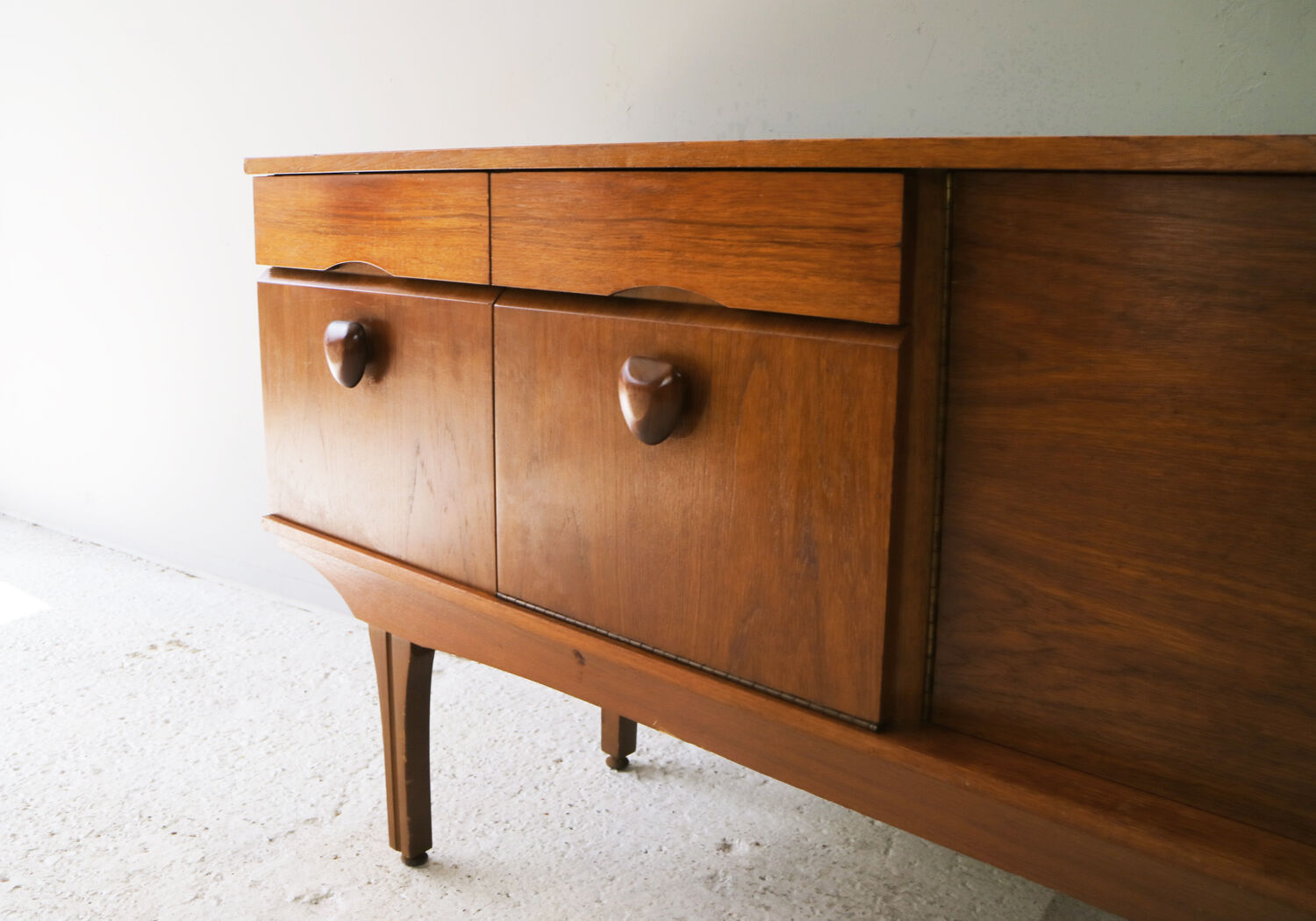 1960’s mid century English petite sideboard