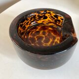 Empty glass pocket blown tortoiseshell 1970 XL