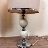 Paire de Lampes à poser CHEVRON vintage 1970