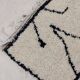 Handmade moroccan berber rug 278 x 150 cm