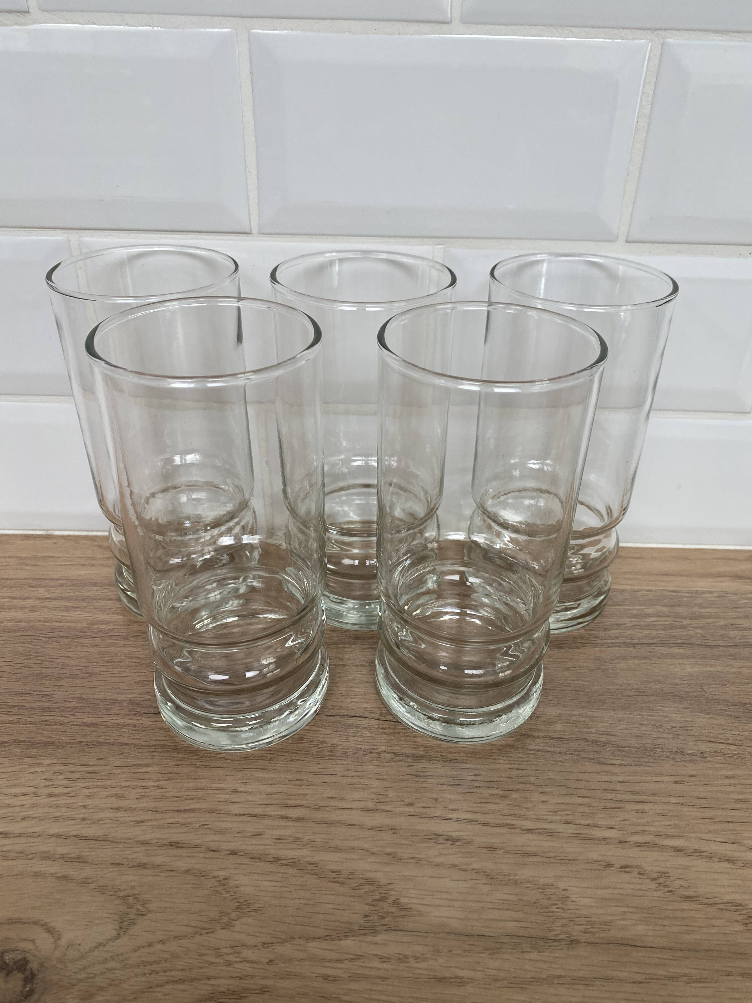 Set de 5 verres long drink